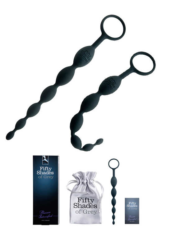  Pleasure Anal Beads - 50 Shades of Grey