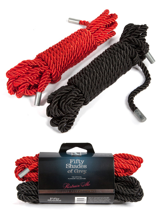  Restrain-Me Bondage Rope Twin-Pack - 50 Shades of Grey