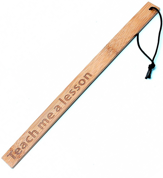 Bamboo Spank Ruler - 40cm