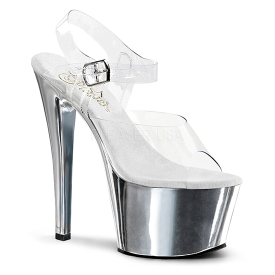Pump Sandals - Silver 