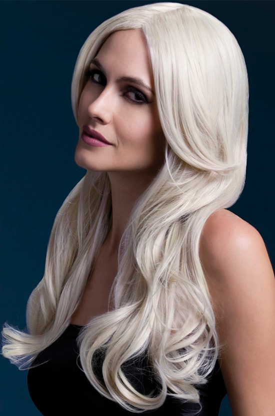 Peruca Khloe Loira - Alta Qualidade
