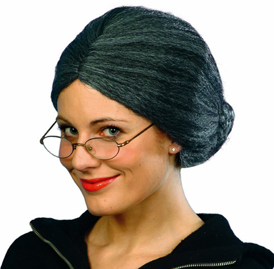 Old Lady Wig