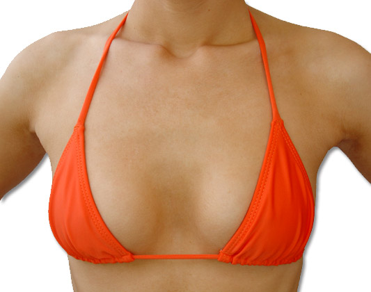 Top Bikini Brasileiro pequeno - Laranja