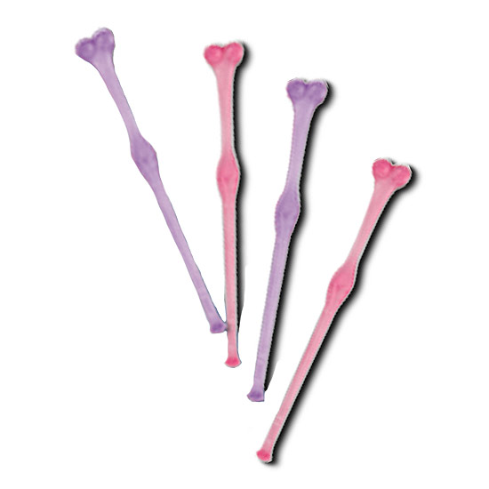 Cocktail Stirrer Sticks in the Shape of a Woman - 4 units